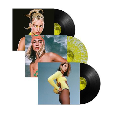 Dua Lipa -  Future Nostalgia (5th Anniversary) (Special Edition) (1x Splatter  2x Black Vinyl) - Pla