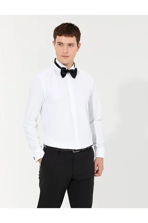  Slim Fit Smokin Gömlek 50251057-VR013