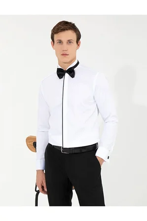  Slim Fit Smokin Gömlek 50251061-VR013