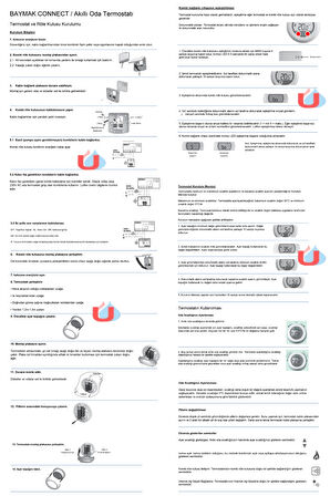 Baymak Connect Kablosuz Dijital Akıllı Termostatı