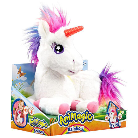 Animagic Parlayan Gökkuşağı Unicorn 256301