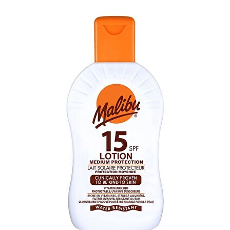 Malibu Güneş Koruyucu Losyon SPF15 200ml