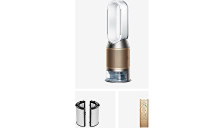 Humidify+Cool™ Ph2 De-Nox Nemlendirme Özellikli Hava Temizleyici (Beyaz/altın)