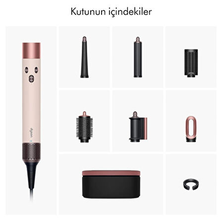 Dyson Airwrap I.d.™ Saç Şekillendirme ve Kurutma Seti (Ceramic Pink)