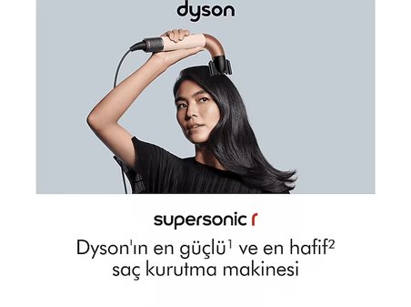 DYSON Supersonic R Saç Kurutma Makinesi Düz+Dalgalı Seramik Pembe
