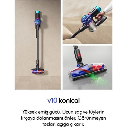 Dyson V10 Konical™ Kablosuz Süpürge