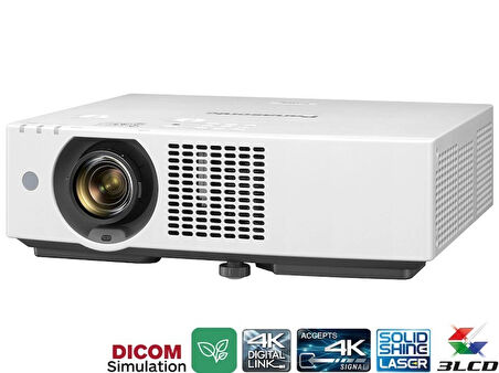 Panasonic PT-VMZ82 8000 ANSI lümen 1920x1200 Çöz 5 Milyon Kontrast 4K Desteği Lazer Projeksiyon