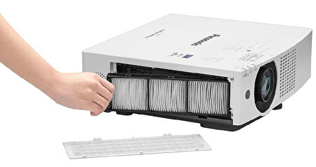 Panasonic PT-VMZ82 8000 ANSI lümen 1920x1200 Çöz 5 Milyon Kontrast 4K Desteği Lazer Projeksiyon