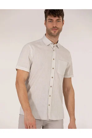 Regular Fit Kısa Kollu Gömlek 50255267-VR011