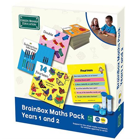 BrainBox Matematik Paketi 1-2 (Maths Pack Years 1 and 2) - İNGİLİZCE