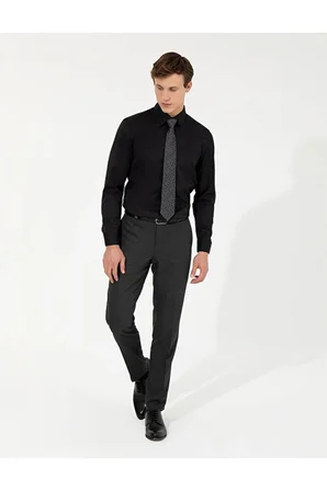  Regular Fit Uzun Kollu Klasik Gömlek 50258931-VR046