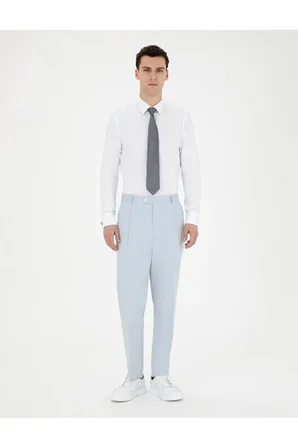  Slim Fit Uzun Kollu Klasik Gömlek 50258976-VR013
