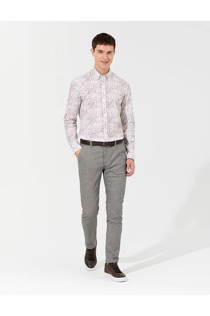  Slim Fit Uzun Kollu Gömlek 50259504-VR011