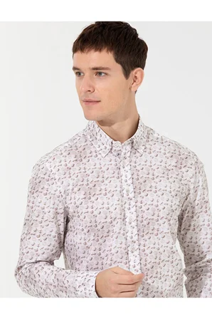  Slim Fit Uzun Kollu Gömlek 50259504-VR011