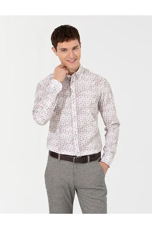  Slim Fit Uzun Kollu Gömlek 50259504-VR011