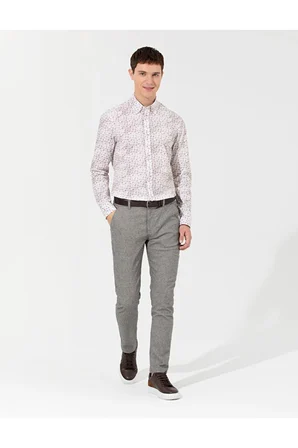  Slim Fit Uzun Kollu Gömlek 50259504-VR011
