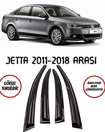 Balp Volkswagen Jetta Cam Rüzgarlığı 4lü 2011-2018 Arası