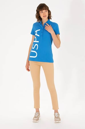 Kadın  Polo Yaka Tişört 50262939-VR033