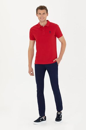 Erkek Saks Basic Polo Yaka Tişört 50263238-VR045
