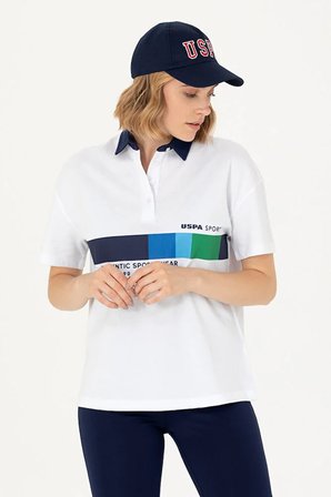 Kadın  Polo Yaka Tişört 50263959-VR013