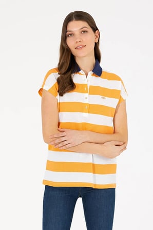 Kadın  Polo Yaka Tişört 50263969-VR051