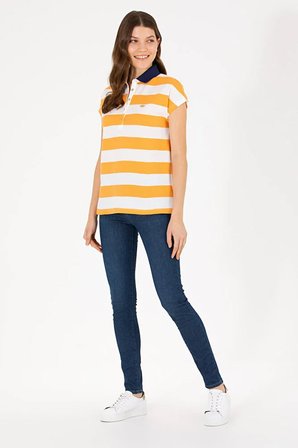 Kadın  Polo Yaka Tişört 50263969-VR051