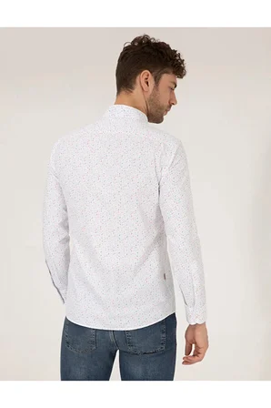 Slim Fit Uzun Kollu Gömlek 50265075-VR041