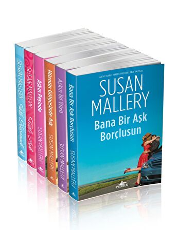 Susan Mallery Romantik Kitaplar Takım Set (6 Kitap)