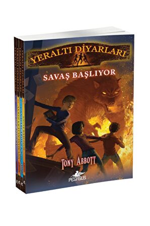 Yeraltı Diyarları Serisi Takım Set (4 Kitap) - Tony Abbot