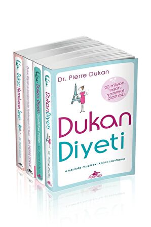 Dukan Diyeti Takım Set (4 Kitap)