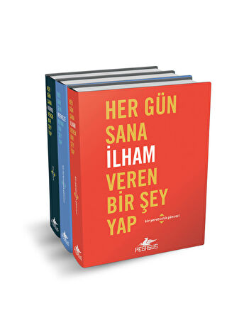 Her Gün Bir Şey Yap Serisi Takım Set (3 Kitap)