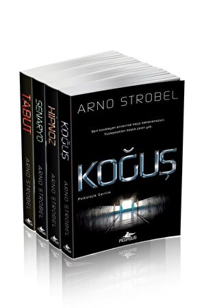 Arno Strobel Psikolojik Gerilim Koleksiyonu 4 Kitap Set