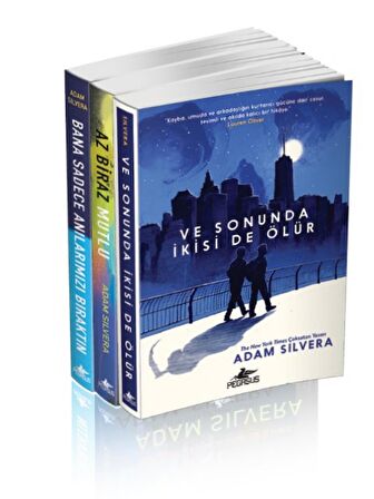 Adam Silvera Koleksiyon Takım Set 3 Kitap