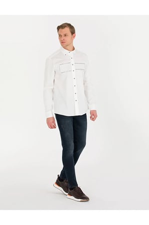  Regular Fit Uzun Kollu Gömlek 50266025-VR013