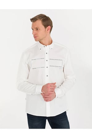  Regular Fit Uzun Kollu Gömlek 50266025-VR013
