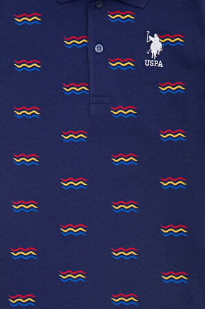 Erkek Çocuk Lacivert Polo Yaka Tişört 50266077-VR033