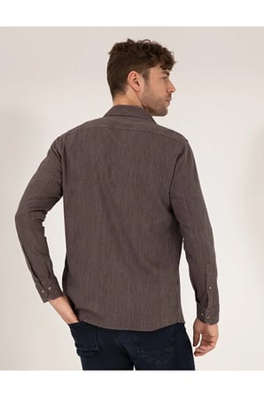 Slim Fit Uzun Kollu Gömlek 50266232-VR029