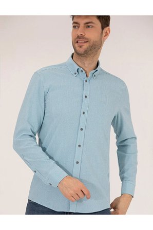 Aqua Slim Fit Uzun Kollu Gömlek 50266609-VR007