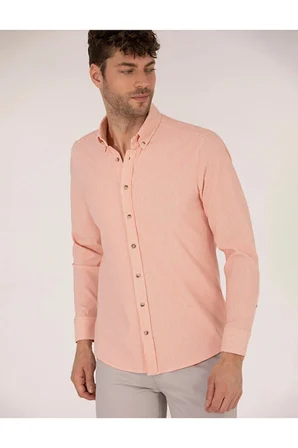 Tarçın Slim Fit Uzun Kollu Gömlek 50266609-VR191