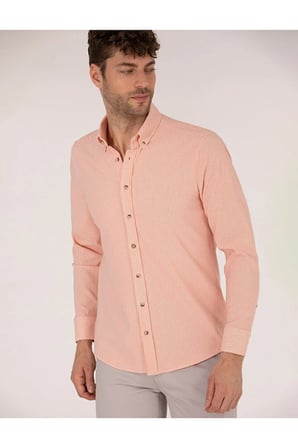 Tarçın Slim Fit Uzun Kollu Gömlek 50266609-VR191