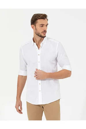  Slim Fit Uzun Kollu Gömlek 50268183-VR013