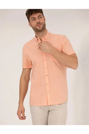  Regular Fit Kısa Kollu Gömlek 50268184-VR051