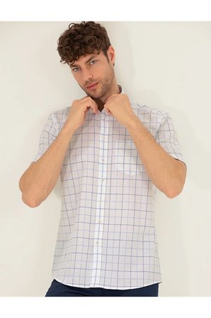   Regular Fit Kısa Kollu Gömlek 50269178-VR003
