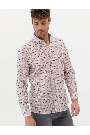  Regular Fit Uzun Kollu Gömlek 50269435-VR011
