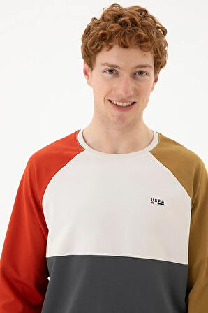 Erkek Açık Haki Sweatshirt 50270756-VR183