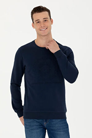 Erkek Lacivert Sweatshirt 50270803-VR033
