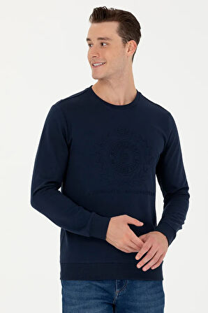 Erkek Lacivert Sweatshirt 50270803-VR033