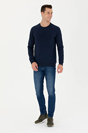 Erkek Lacivert Sweatshirt 50270803-VR033