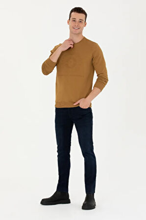Erkek Açık Haki Sweatshirt 50270803-VR183