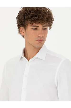  Slim Fit Uzun Kollu Gömlek 50275684-VR013